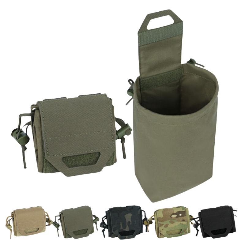 Edc Able Carry - Molle Dump Pouch Mini Opvouwbare Recycling