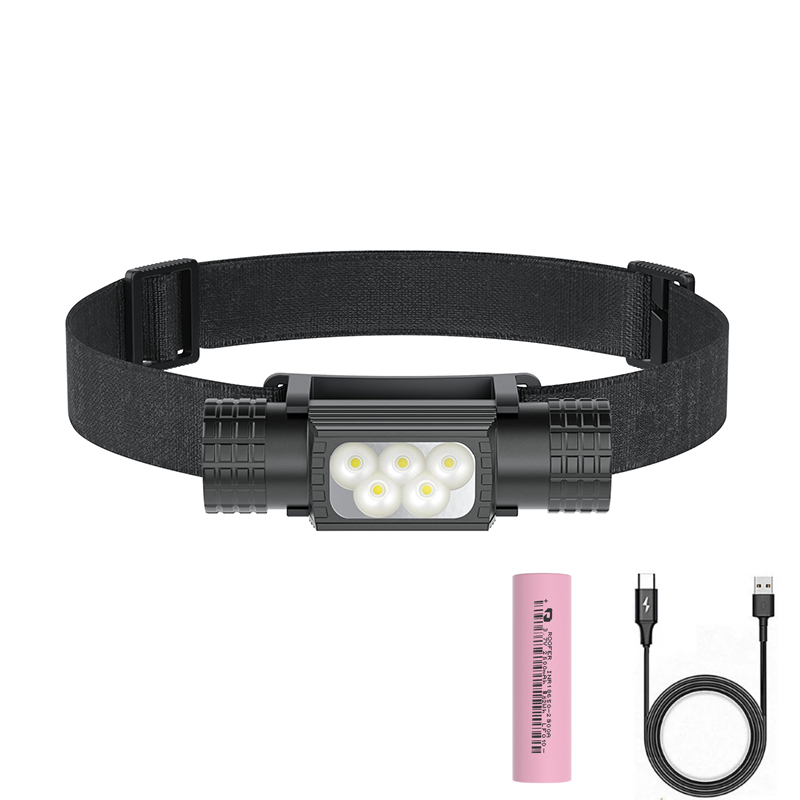 Edc Day Carry - Draagbare USB C Oplaadbare LED-koplamp Zaklampen