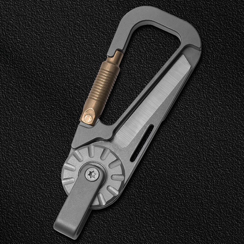 Edc Carry Essentials - Autosleutelhanger van titaniumlegering voor heren -