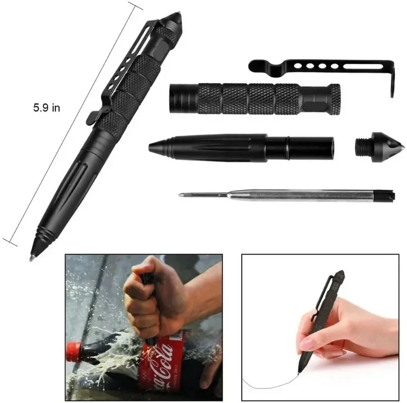 Militaire tactische pen Noodgl - Pen Tactical Glass recensie en prijs