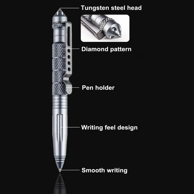 Militaire tactische pen Noodgl - Pen Tactical Glass recensie en prijs