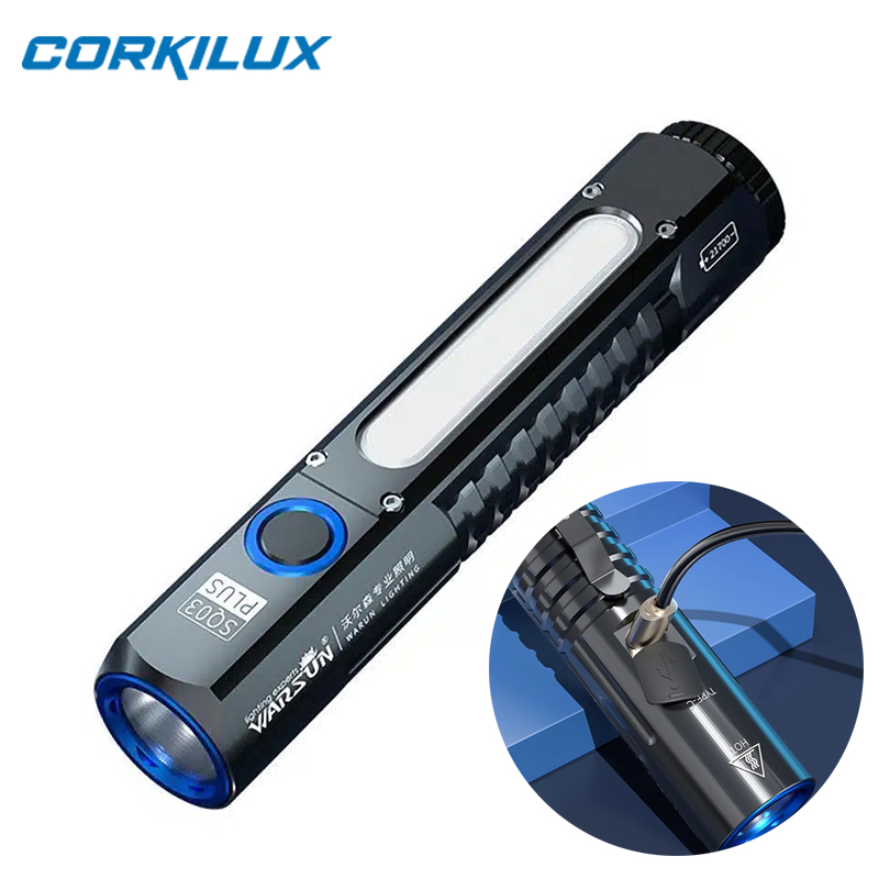 SQ03 Plus COB-werklamp LED-zak - Edc Day Carry recensie en prijs