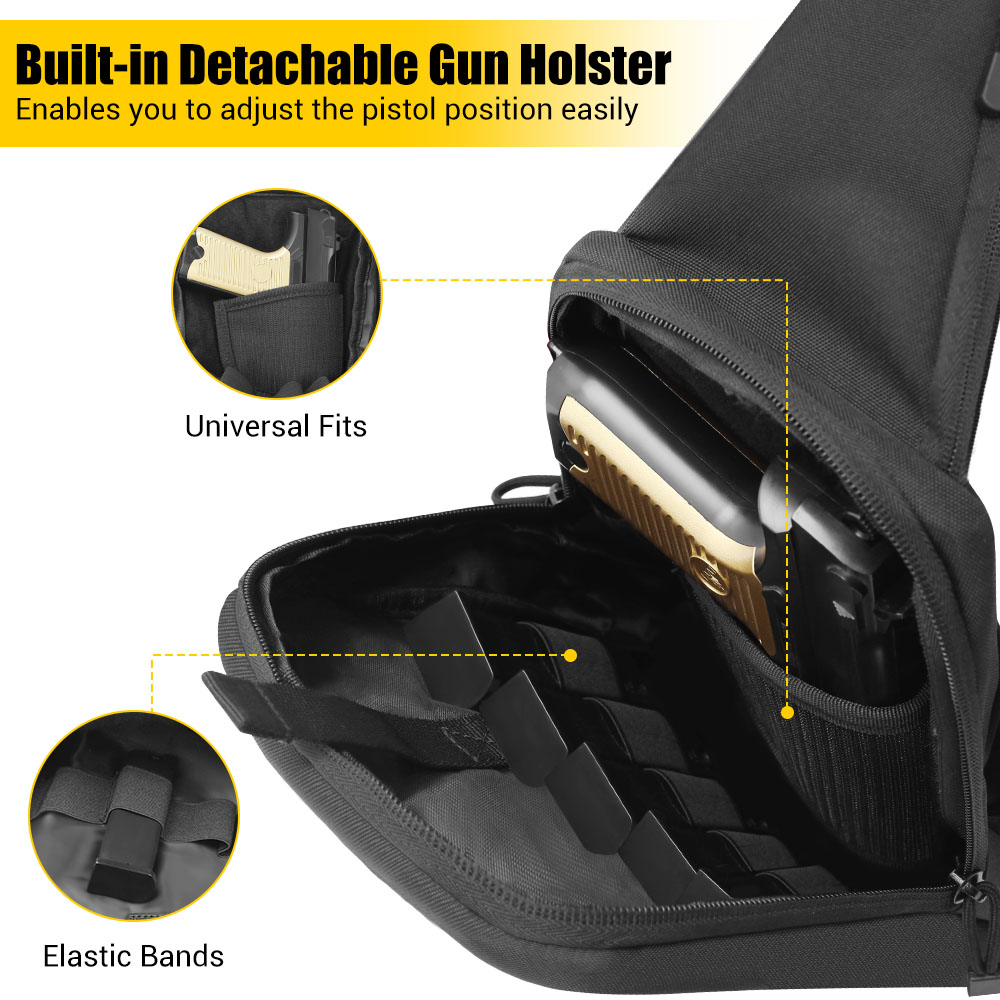 Tactische pistooltas Verborgen - Edc Carry Handgun recensie en prijs