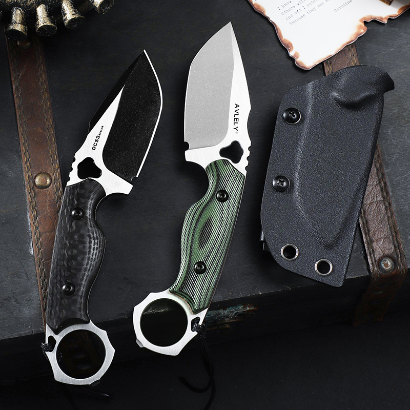 Hoogwaardig DC53-stalen mes me - Edc Fixed Blade Deep Carry recensie en prijs