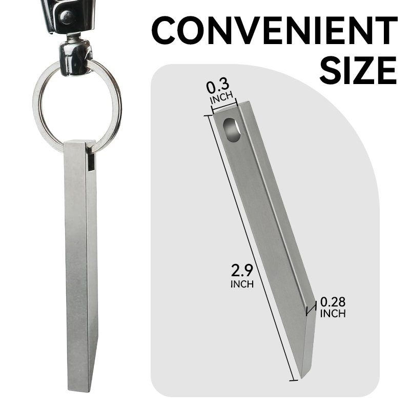 EDC koevoet, zware sleutelhang - Edc Day Carry recensie en prijs